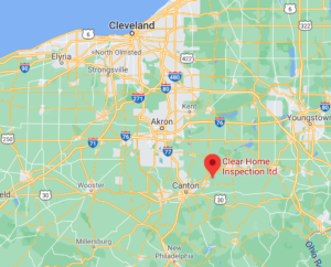 Clear Home Inspections service area map