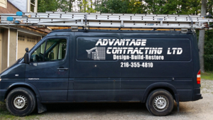 Work van from Advantage Contracting