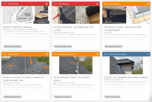 Snapshot of a New Construction home inspection report from Clear Home Inspection ltd